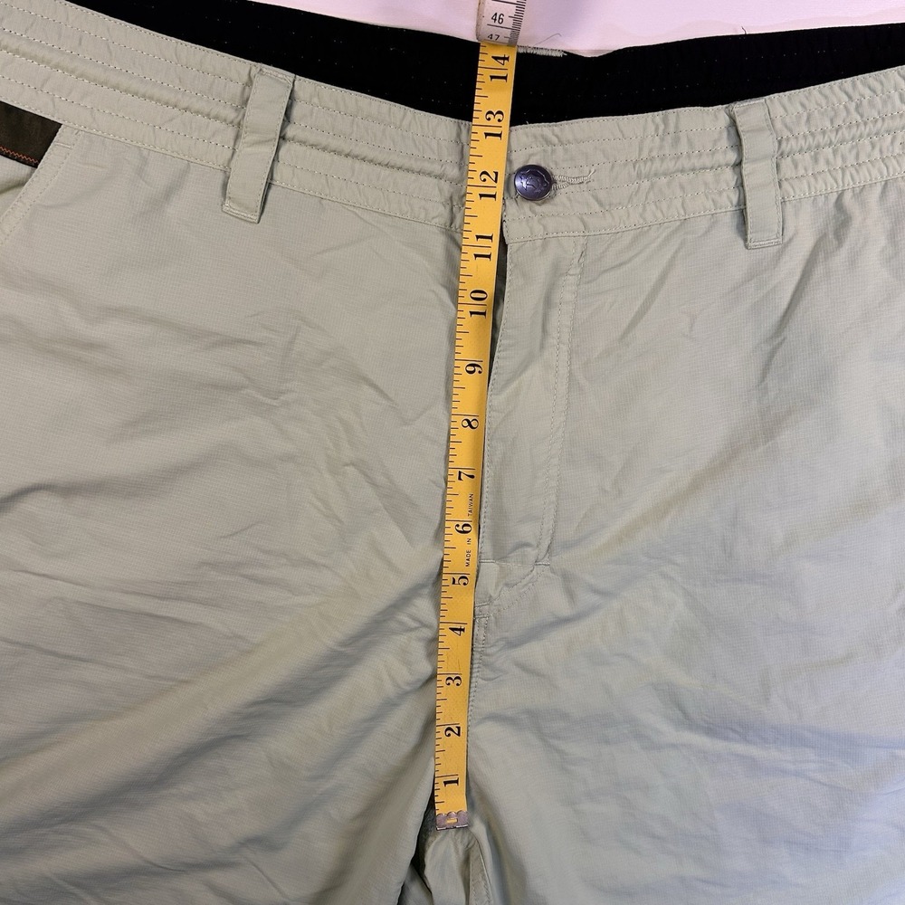 Howler Brothers Horizon Hybrid 2.0 Shorts Mens 40 Mint Green Nylon Ripstop Swim - Picture 7 of 15